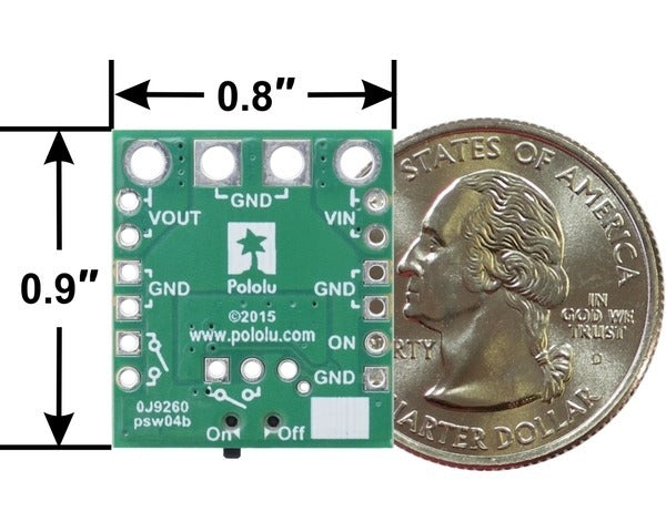 Big MOSFET Slide Switch with Reverse Voltage Protection, MP