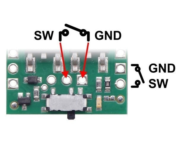 Big MOSFET Slide Switch with Reverse Voltage Protection, MP