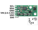 AltIMU-10 v5 Gyro, Accelerometer, Compass, and Altimeter (LSM6DS33, LIS3MDL, and LPS25H Carrier)