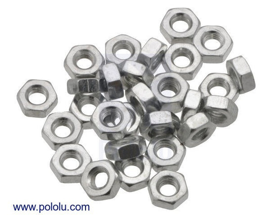 Machine Hex Nut: M2.5 (25-pack)