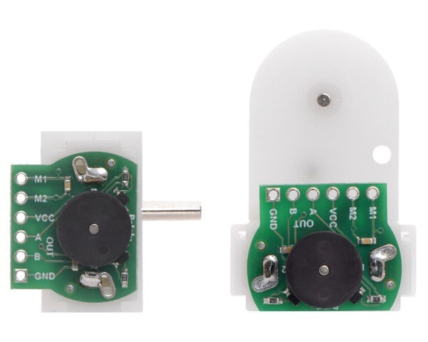 Magnetic Encoder Pair Kit for Mini Plastic Gearmotors, 12 CPR, 2.7-18V