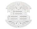 Romi Chassis Base Plate - White