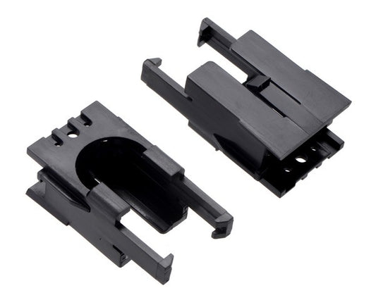 Romi Chassis Motor Clip Pair - Black