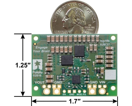 Pololu 12V, 15A Step-Down Voltage Regulator D24V150F12