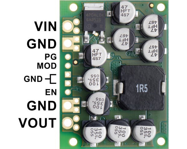 Pololu 5V, 15A Step-Down Voltage Regulator D24V150F5