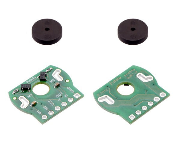 Magnetic Encoder Pair Kit for 20D mm Metal Gearmotors, 20 CPR, 2.7-18V