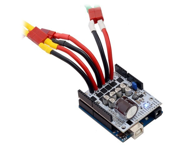 Pololu Dual G2 High-Power Motor Driver 18v22 Shield for Arduino