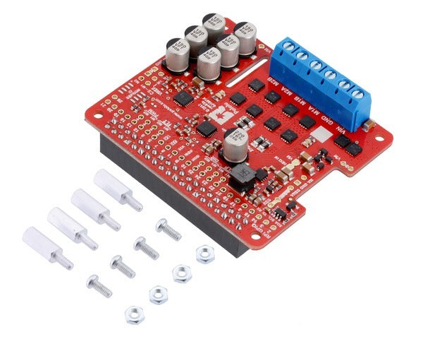 Pololu Dual G2 High-Power Motor Driver 18v18 for Raspberry Pi (Assembled)
