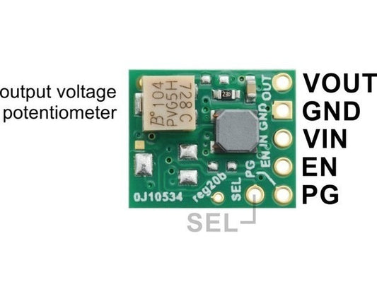 2.5-9V Fine-Adjust Step-Up/Step-Down Voltage Regulator S9V11MA