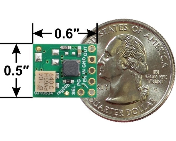 5V Step-Up/Step-Down Voltage Regulator w/ Adjustable Low-Voltage Cutoff S9V11F5S6CMA