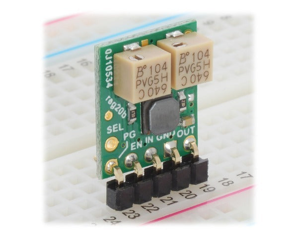 5V Step-Up/Step-Down Voltage Regulator w/ Adjustable Low-Voltage Cutoff S9V11F5S6CMA