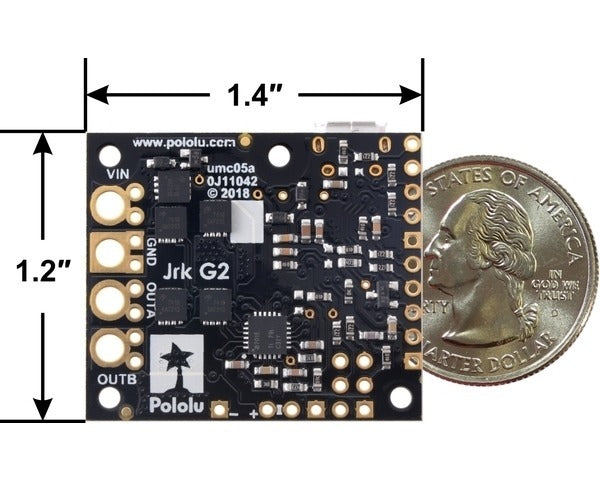 Jrk G2 18v19 USB Motor Controller with Feedback