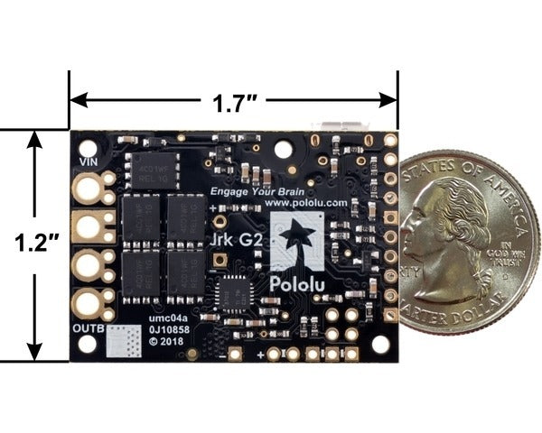 Jrk G2 18v27 USB Motor Controller with Feedback