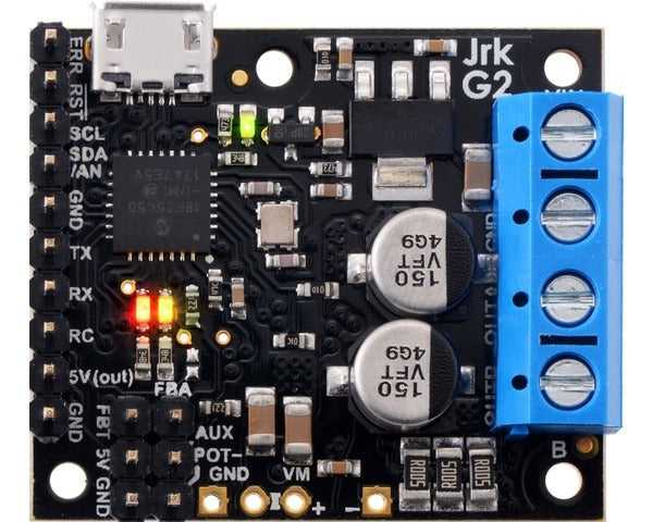 Jrk G2 24v13 USB Motor Controller with Feedback