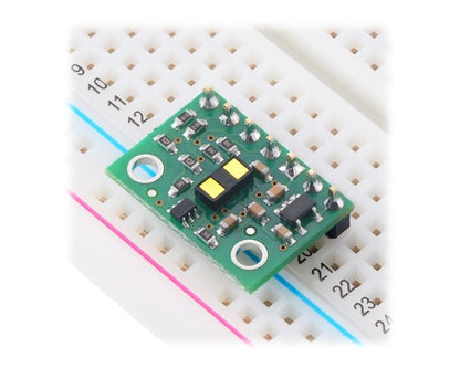 VL53L1X Time-of-Flight Distance Sensor Carrier with Voltage Regulator, 400cm Max