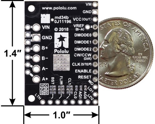 TB67S279FTG Stepper Motor Driver Carrier