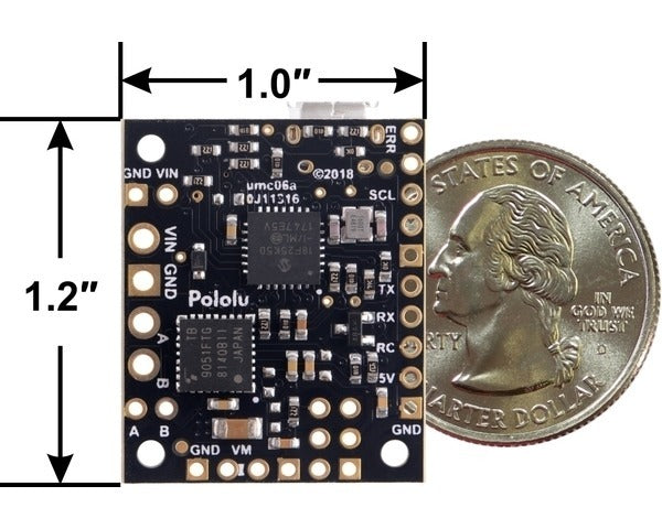 Jrk G2 21v3 USB Motor Controller with Feedback