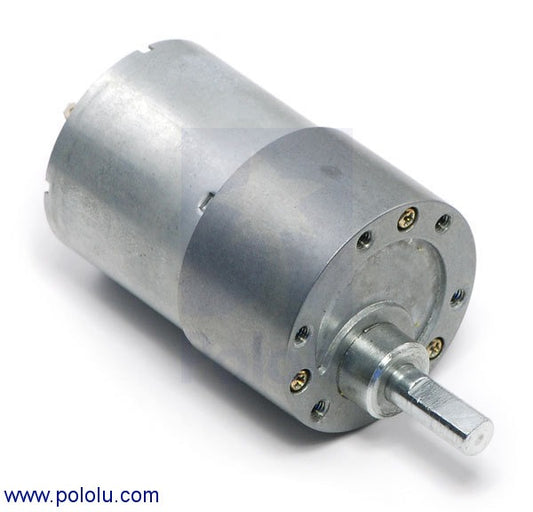 50:1 Metal Gearmotor 37Dx54Lmm with 64 CPR Encoder