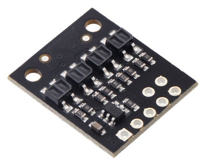 QTR-HD-04A Reflectance Sensor Array: 4-Channel, 4mm Pitch, Analog Output