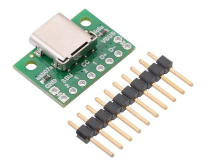 USB 2.0 Type-C Connector Breakout Board(usb07a)