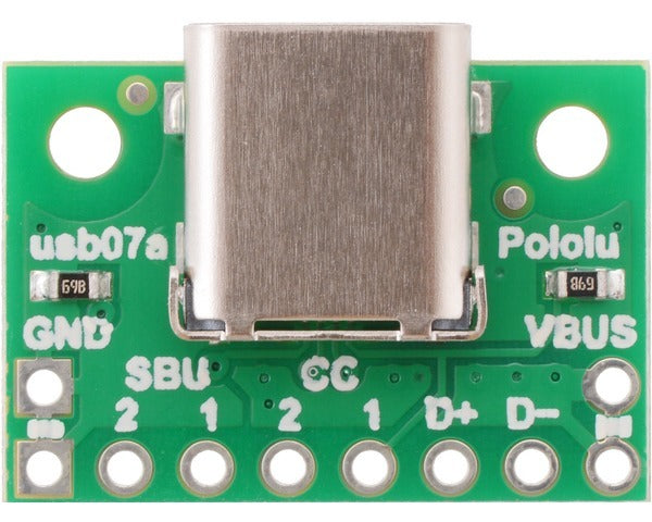 USB 2.0 Type-C Connector Breakout Board(usb07a)