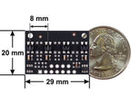 QTR-MD-04RC Reflectance Sensor Array: 4-Channel, 8mm Pitch, RC Output