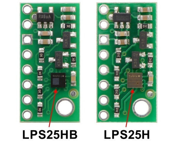 LPS25HB Pressure/Altitude Sensor Carrier with Voltage Regulator