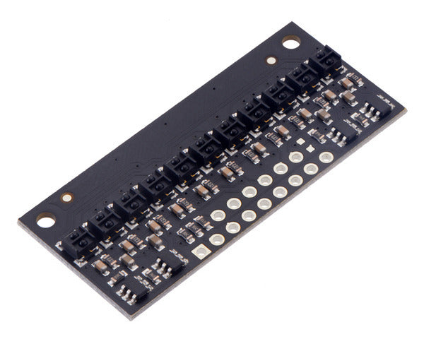 QTRX-HD-11RC Reflectance Sensor Array: 11-Channel, 4mm Pitch, RC Output, Low Current