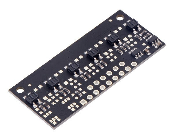 QTR-MD-06A Reflectance Sensor Array: 6-Channel, 8mm Pitch, Analog Output