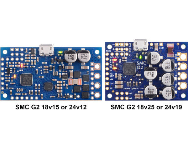 High-Power Simple Motor Controller G2 18v15 (Connectors Soldered)