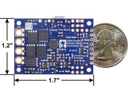 High-Power Simple Motor Controller G2 24v19