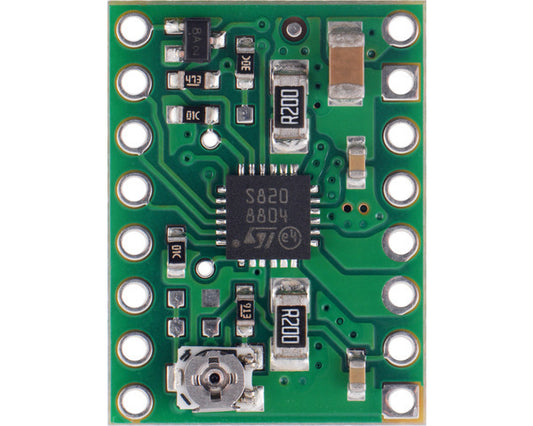 STSPIN820 Stepper Motor Driver Carrier (Connectors Soldered)