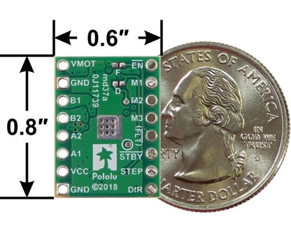 STSPIN820 Stepper Motor Driver Carrier