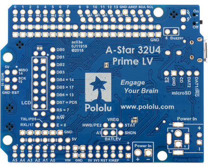 A-Star 32U4 Prime LV microSD