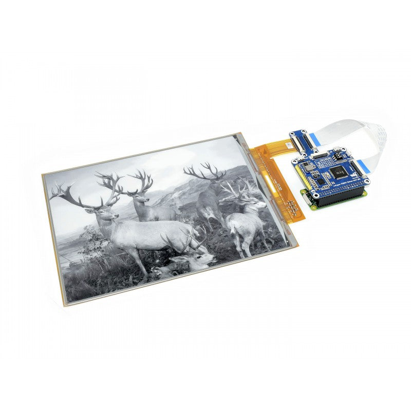 1872×1404, 10.3inch flexible E-Ink display HAT for Raspberry Pi
