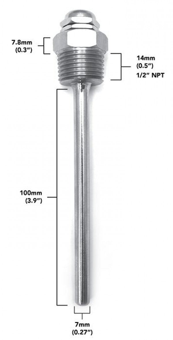 Atlas Scientific 100mm Temperature Thermowell