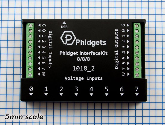 PhidgetInterfaceKit 8/8/8