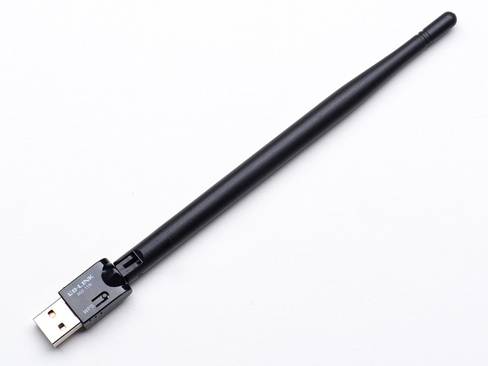USB WiFi (802.11b/g/n) Module with Antenna for Raspberry Pi