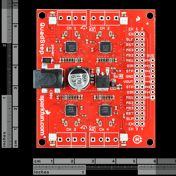 Quadstepper Motor Driver Board