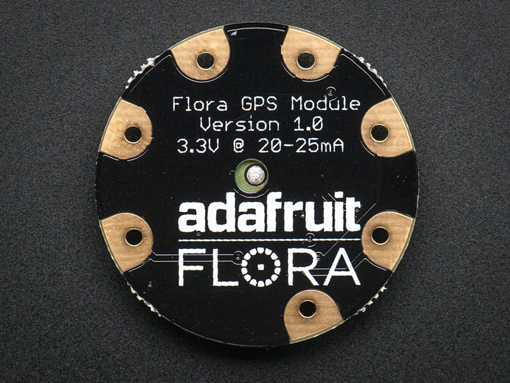 Flora Wearable Ultimate GPS Module