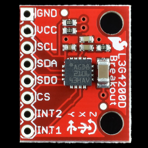 Tri-Axis Gyro Breakout - L3G4200D