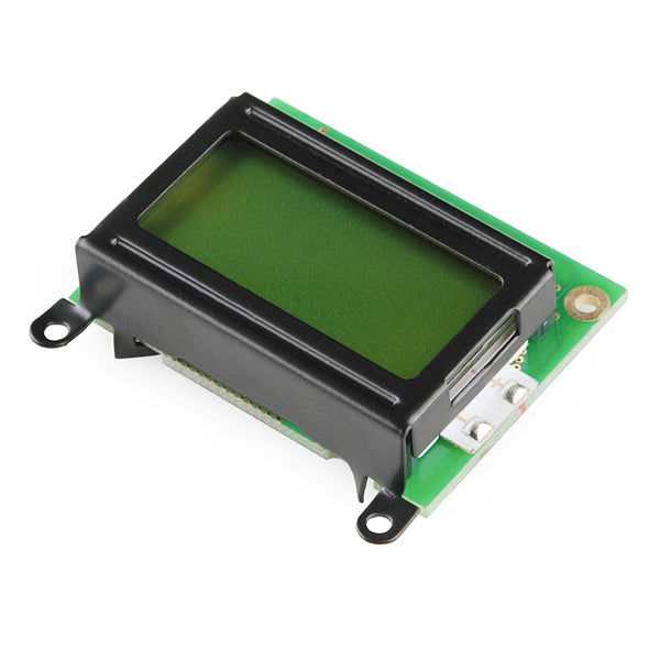 Basic 8x2 Character LCD - Black on Green 5V