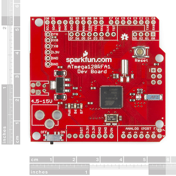 ATmega128RFA1 Development Board