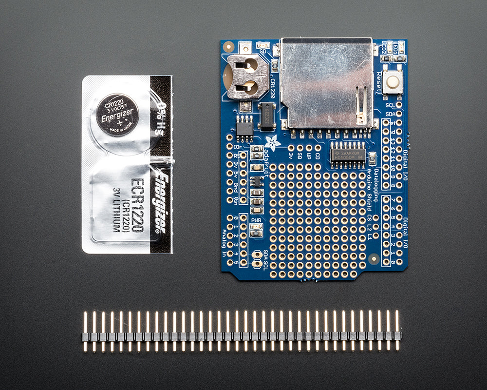 Adafruit Assembled Data Logging Shield For Arduino