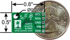 MinIMU-9 v2 Gyro, Accelerometer, and Compass (L3GD20 and LSM303DLHC Carrier)