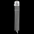 LED - RGB Addressable, PTH, 5mm Clear (5 Pack)