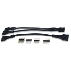 Pmod Cable Kit: 2x6-pin and 2x6 Pin to Dual 6-pin Pmod Splitter Cable