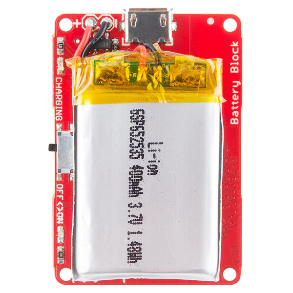 SparkFun Block for Intel® Edison - Battery
