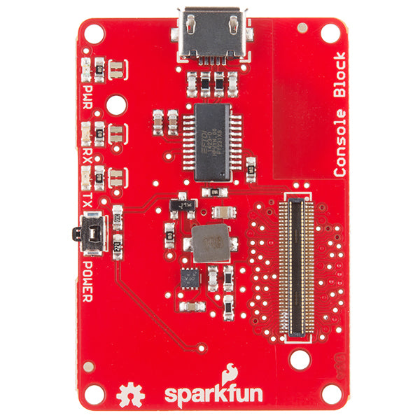 SparkFun Block for Intel® Edison - Console