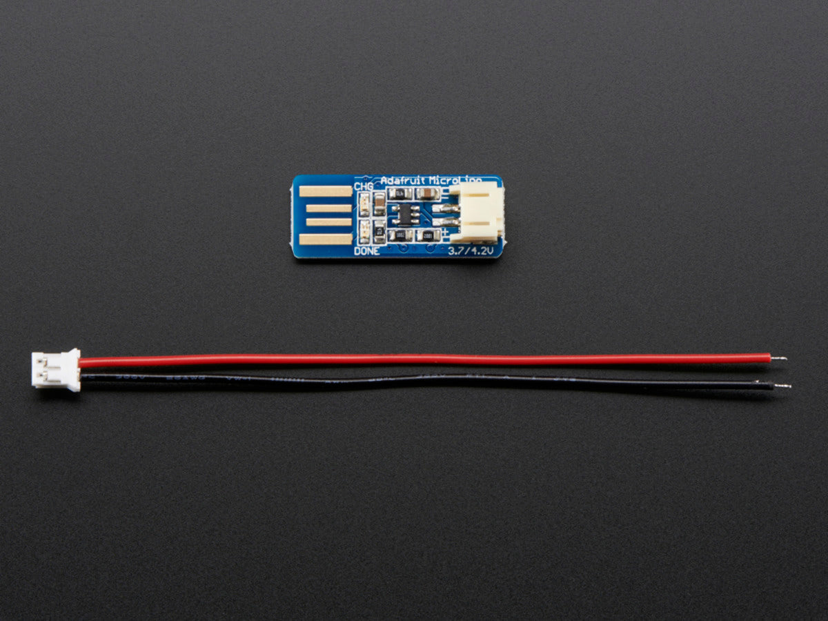 Adafruit Micro Lipo - USB LiIon/LiPoly charger - v1